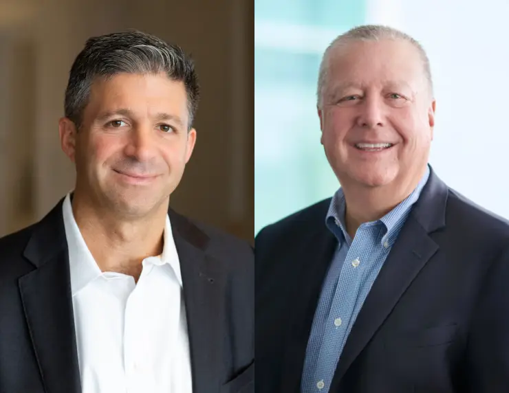 Mike Weinbach, new CEO at Radian Group with Rick Thornberry, retiring CEO