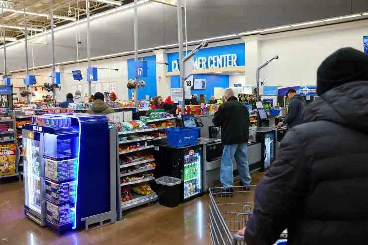 WalMart shopper